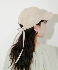 バックリボンキャップ