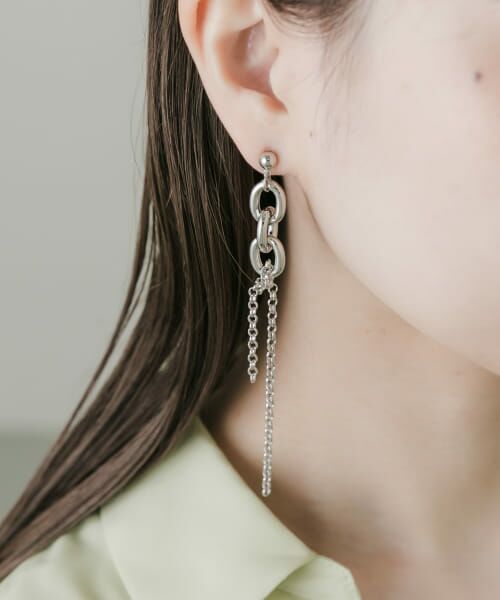 【新品未使用】 新春セールmisty ミスティ ロングピアス チェーン mimi33】チェーンロングピアス[Sheerchic]｜SANPO ONLINE
