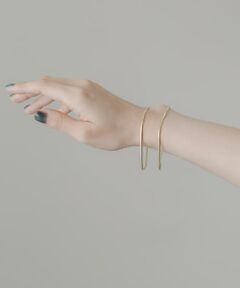 ダブルスネークチェーンブレスレット