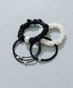 パールビジュー4セットゴム