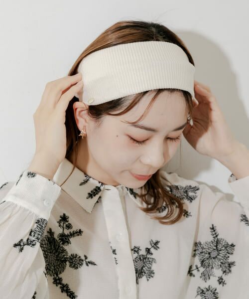 ＊＊SMELLY / スメリー カチューシャ・カチューム・その他 | リブヘアバンド（IVO）