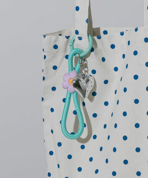 ＊＊SMELLY / スメリー キーホルダー・ストラップ | ハートモチーフフラワーキーチェーン（MNT）