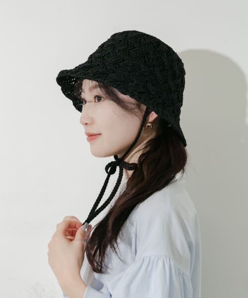 DimMoire もこもこボアハット 黒 ディムモアール DimMoire もこもこボアハット 黒 BLACK 帽子