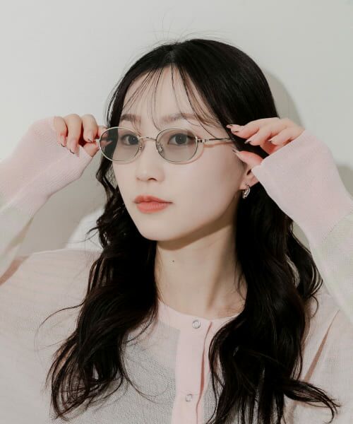 セール】 オーバルメタルサングラス （サングラス・メガネ