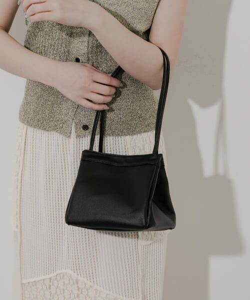 ＊＊SMELLY / スメリー ハンドバッグ | スクエアミニバッグ（BLK）