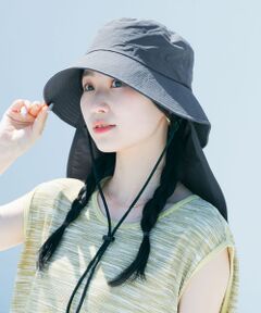 『撥水/UVカット』サンシェードバケットハット