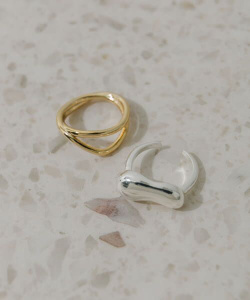 ＊＊SMELLY / スメリー リング | 2セットリング（SLV/GLD）