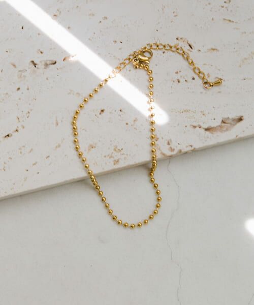 ＊＊SMELLY / スメリー ブレスレット・バングル | ステンレスボールシンプルブレスレット（GLD）