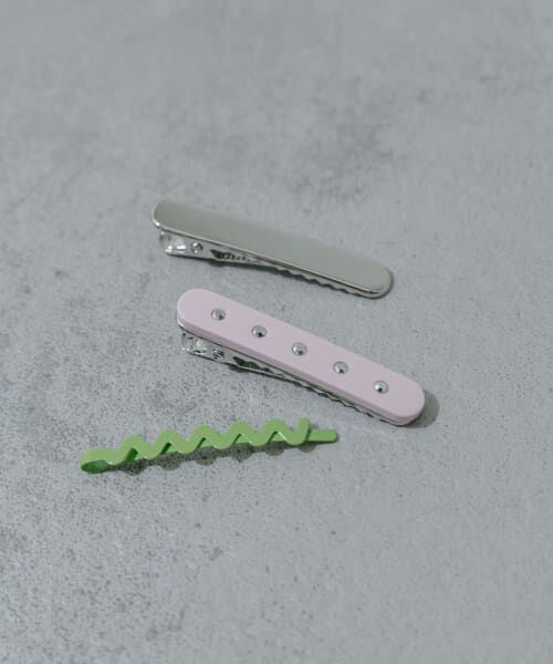 ＊＊SMELLY / スメリー カチューシャ・カチューム・その他 | カラーマルチ3セットヘアピン（PNK/SLV）