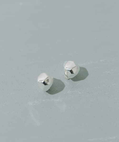 ＊＊SMELLY / スメリー ピアス・イヤリング | メタルアンギュラーイヤリング（SLV）