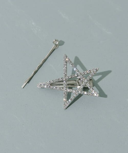 ＊＊SMELLY / スメリー カチューシャ・カチューム・その他 | ビジュースターセットピン（SLV）