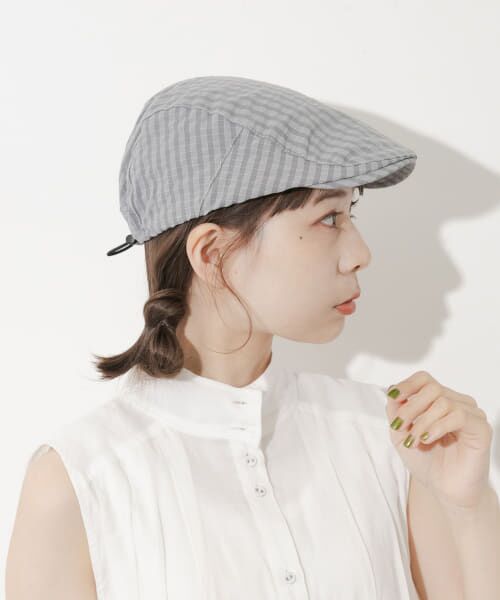 ドロストチェックハンチング （ハンチング・キャスケット