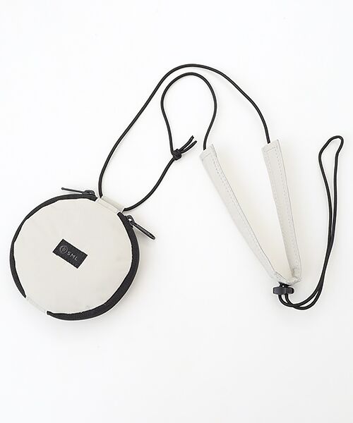 SML/エスエムエル JUDE CIRCLE SHOULDER WALLET L_GRAY Free SML/エスエムエル JUDE CIRCLE SHOULDER WALLET L_GRAY Free