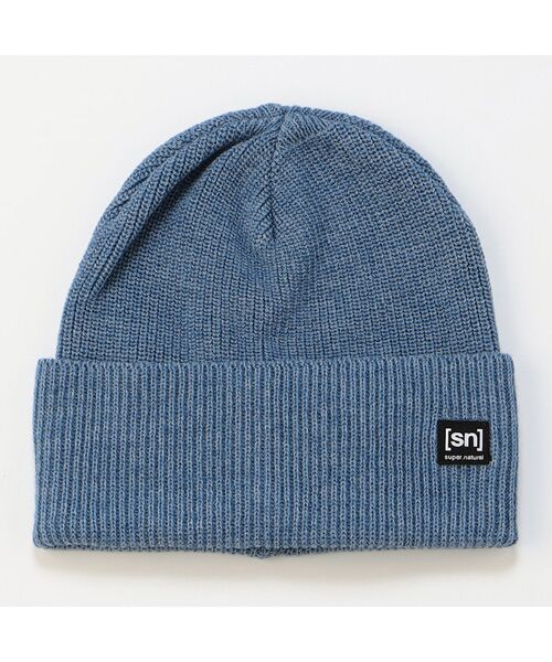 [sn]super.natural / エスエヌ スーパー・ナチュラル ニットキャップ | JP ユニセックス ウール×コットン ビーニー | 詳細2