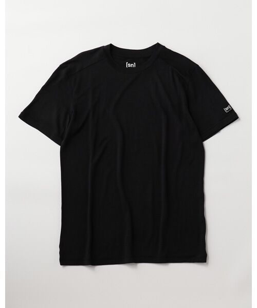 [sn]super.natural / エスエヌ スーパー・ナチュラル Tシャツ | 【25SS 新色/追加色】M エッセンシャル 半袖 Tシャツ | 詳細1