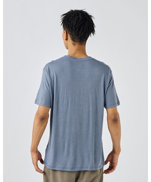 [sn]super.natural / エスエヌ スーパー・ナチュラル Tシャツ | 【25SS 新色/追加色】M エッセンシャル 半袖 Tシャツ | 詳細4