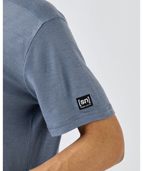 [sn]super.natural / エスエヌ スーパー・ナチュラル Tシャツ | 【25SS 新色/追加色】M エッセンシャル 半袖 Tシャツ | 詳細7