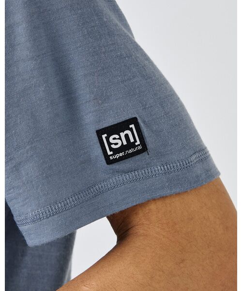 [sn]super.natural / エスエヌ スーパー・ナチュラル Tシャツ | 【25SS 新色/追加色】M エッセンシャル 半袖 Tシャツ | 詳細9