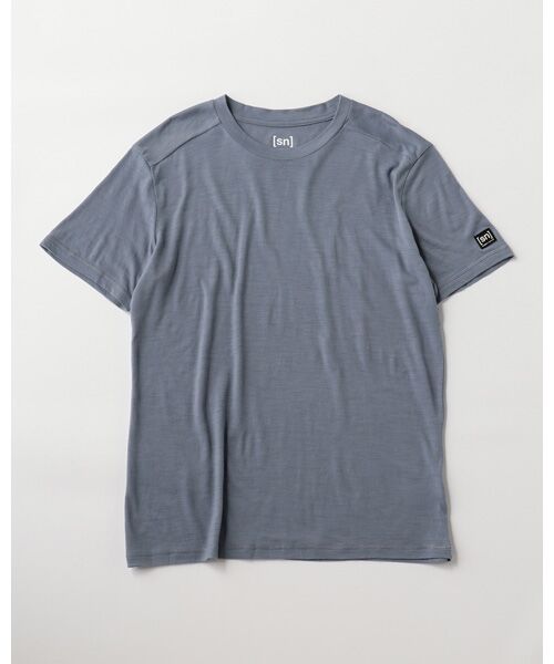 [sn]super.natural / エスエヌ スーパー・ナチュラル Tシャツ | 【25SS 新色/追加色】M エッセンシャル 半袖 Tシャツ | 詳細10