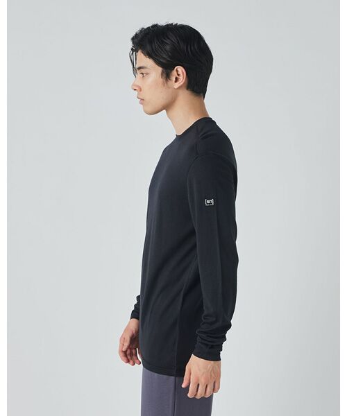 [sn]super.natural / エスエヌ スーパー・ナチュラル Tシャツ | M アークティク230 LS | 詳細1