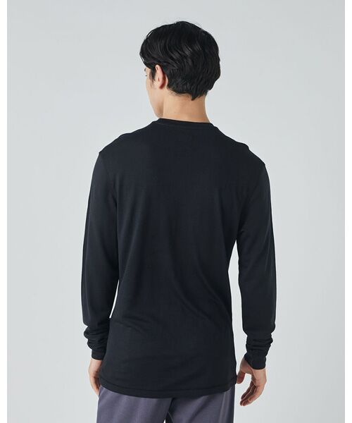 [sn]super.natural / エスエヌ スーパー・ナチュラル Tシャツ | M アークティク230 LS | 詳細2