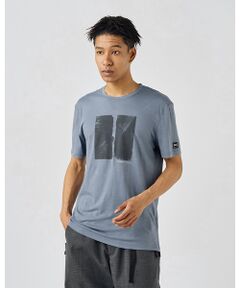 【関税込み】LE17SEPTEMBRE グレー Basic Tシャツ ジェネレス GENELESS Tシャツ メンズ 半袖tシャツ テレコ 7分袖