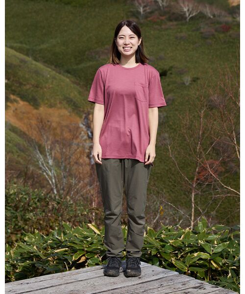sn] × YAMA HACK マウンテン ベーシック Tシャツ長袖(ユニ