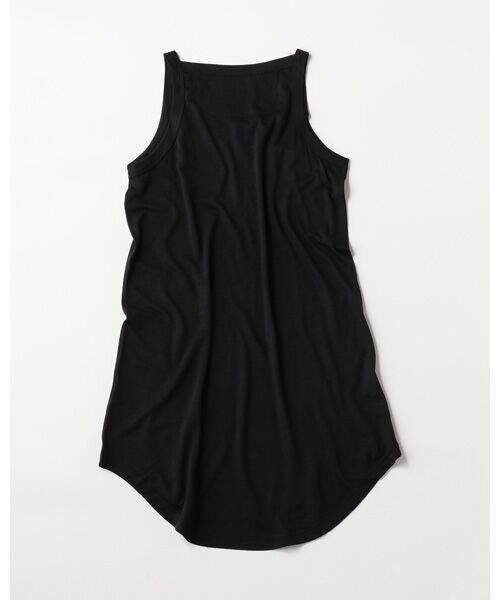 [sn]super.natural / エスエヌ スーパー・ナチュラル ミニ丈・ひざ丈ワンピース | W リラックス ドレス | 詳細9