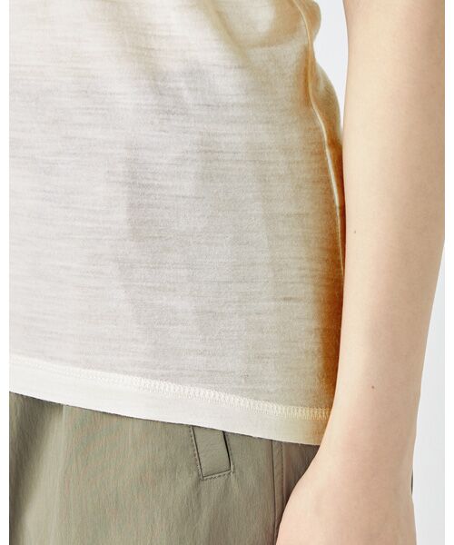 [sn]super.natural / エスエヌ スーパー・ナチュラル Tシャツ | 【25SS新色】W シエラ140 Tシャツ | 詳細5