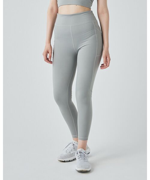 [sn]super.natural/エスエヌ スーパー・ナチュラル JP ハイライズ タイツ Stone Grey XS