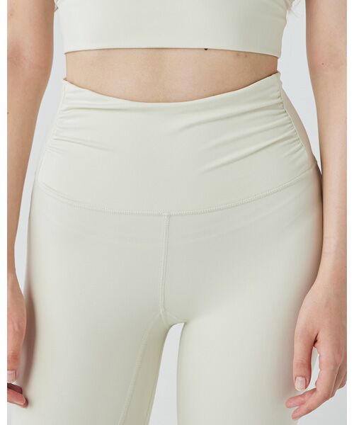 [sn]super.natural / エスエヌ スーパー・ナチュラル その他パンツ | JP ハイライズ ギャザー クロップド タイツ | 詳細4