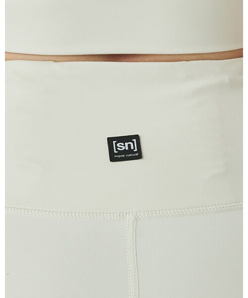 [sn]super.natural / エスエヌ スーパー・ナチュラル その他パンツ | JP ハイライズ ギャザー クロップド タイツ | 詳細7