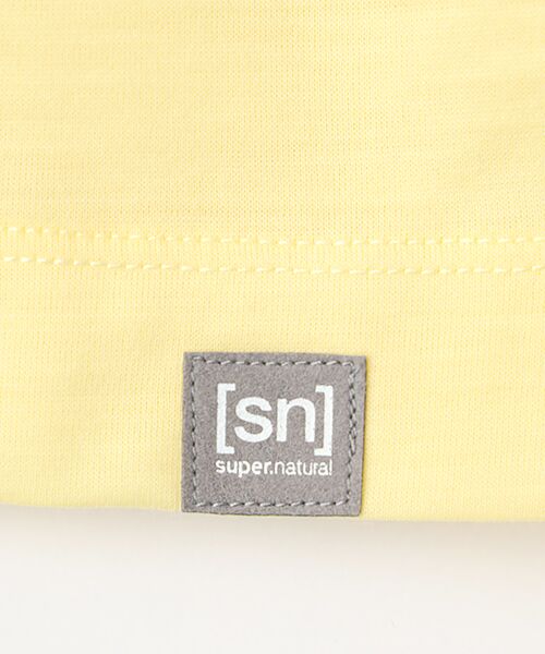 [sn]super.natural / エスエヌ スーパー・ナチュラル Tシャツ | JP 140 プレーンボディ ショートスリーブ Tシャツ | 詳細4