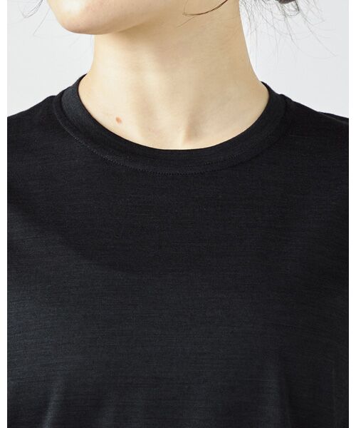 [sn]super.natural / エスエヌ スーパー・ナチュラル Tシャツ | JP 140 プレーンボディ ショートスリーブ Tシャツ | 詳細7