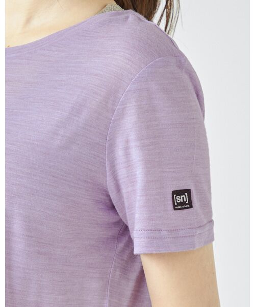 [sn]super.natural / エスエヌ スーパー・ナチュラル Tシャツ | W I LOVE クライミング Tシャツ | 詳細5