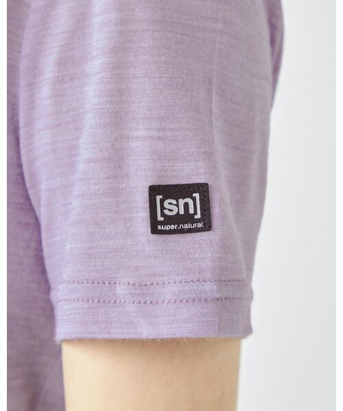 [sn]super.natural / エスエヌ スーパー・ナチュラル Tシャツ | W I LOVE クライミング Tシャツ | 詳細7