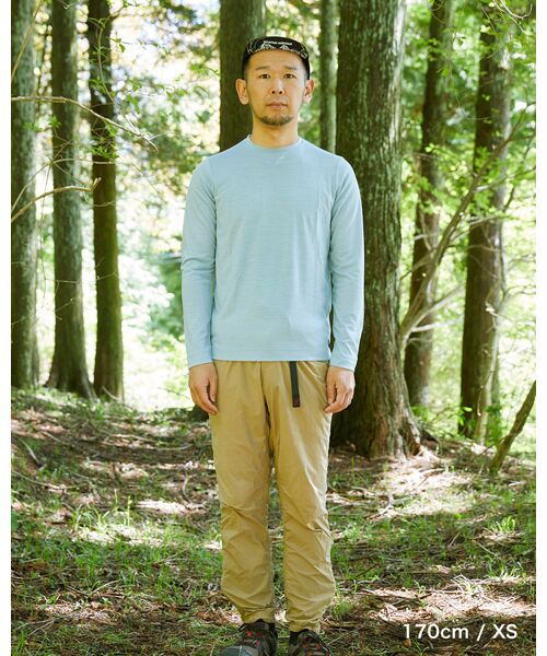 [sn]super.natural / エスエヌ スーパー・ナチュラル Tシャツ | Mountain Basic Tee L/S | 詳細12