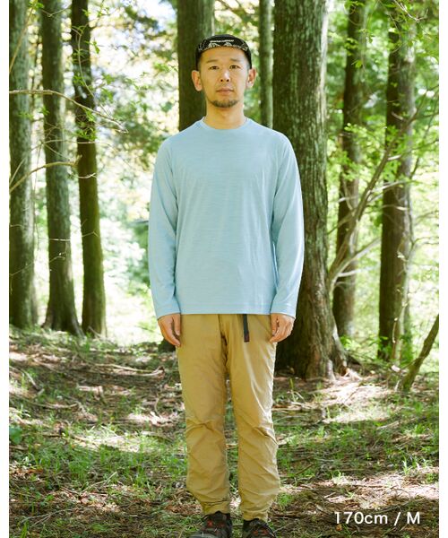 [sn]super.natural / エスエヌ スーパー・ナチュラル Tシャツ | Mountain Basic Tee L/S | 詳細14