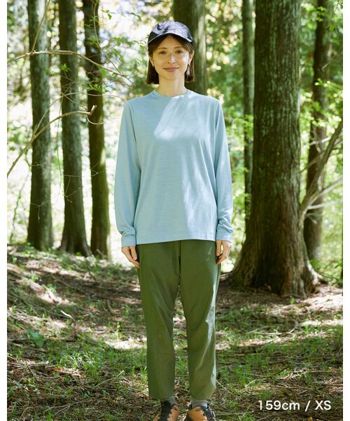 [sn]super.natural / エスエヌ スーパー・ナチュラル Tシャツ | Mountain Basic Tee L/S | 詳細16