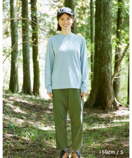 [sn]super.natural / エスエヌ スーパー・ナチュラル Tシャツ | Mountain Basic Tee L/S | 詳細17