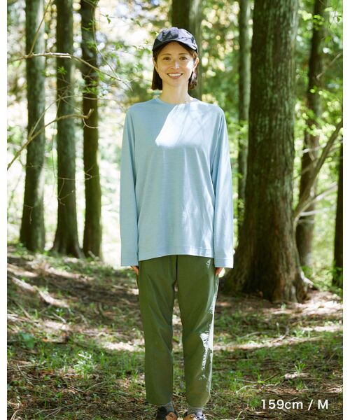 [sn]super.natural / エスエヌ スーパー・ナチュラル Tシャツ | Mountain Basic Tee L/S | 詳細18