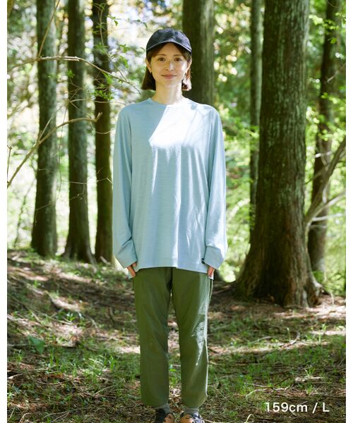 [sn]super.natural / エスエヌ スーパー・ナチュラル Tシャツ | Mountain Basic Tee L/S | 詳細19