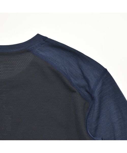 [sn]super.natural / エスエヌ スーパー・ナチュラル Tシャツ | 山旅×[sn] Regular Fit Back-Mesh S/S TEE | 詳細11