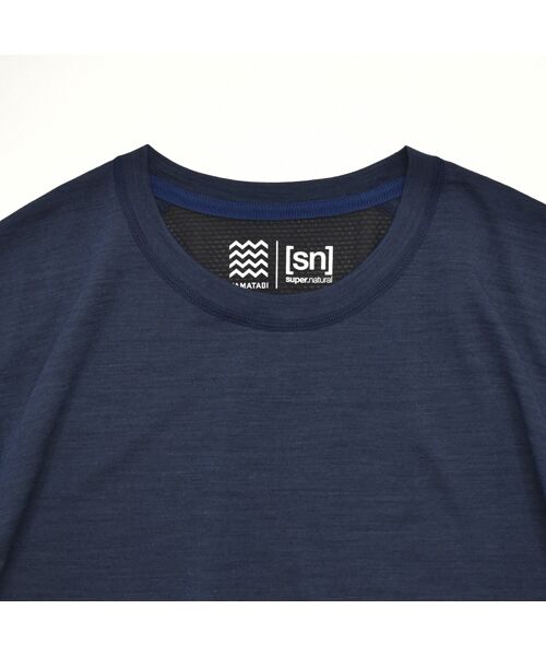 [sn]super.natural / エスエヌ スーパー・ナチュラル Tシャツ | 山旅×[sn] Regular Fit Back-Mesh S/S TEE | 詳細9
