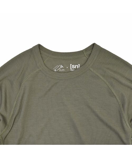 [sn]super.natural / エスエヌ スーパー・ナチュラル Tシャツ | ltm Winter Long T | 詳細4