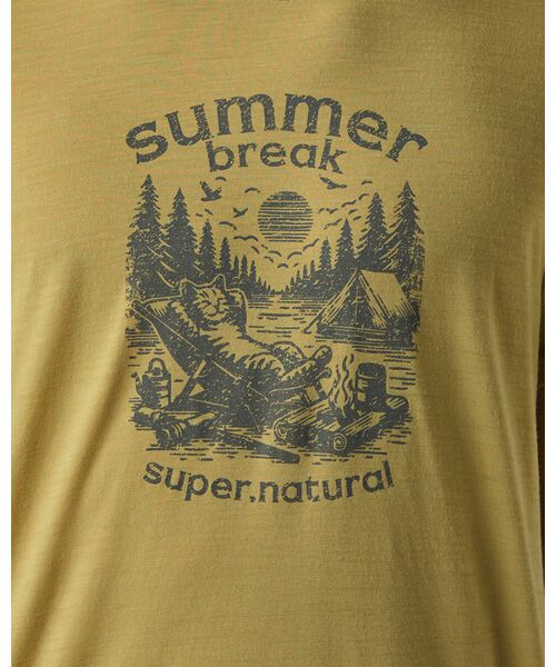 [sn]super.natural / エスエヌ スーパー・ナチュラル Tシャツ | M SUMMER BREAK TEE | 詳細5