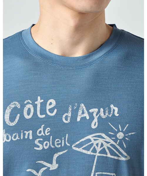 [sn]super.natural / エスエヌ スーパー・ナチュラル Tシャツ | M COTE D’AZUR TEE | 詳細5