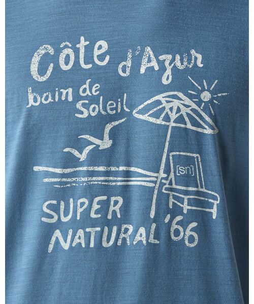 [sn]super.natural / エスエヌ スーパー・ナチュラル Tシャツ | M COTE D’AZUR TEE | 詳細6