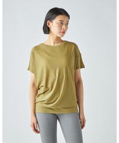 [sn]super.natural / エスエヌ スーパー・ナチュラル Tシャツ | W YOGA LOOSE TEE