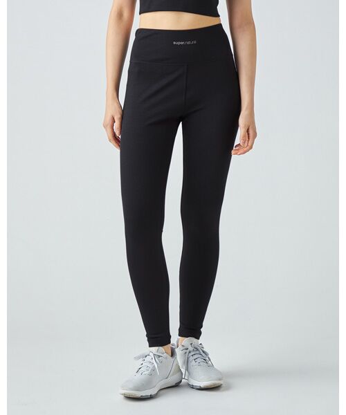 [sn]super.natural / エスエヌ スーパー・ナチュラル その他パンツ | W HIGH RISE TIGHT（Jet Black）